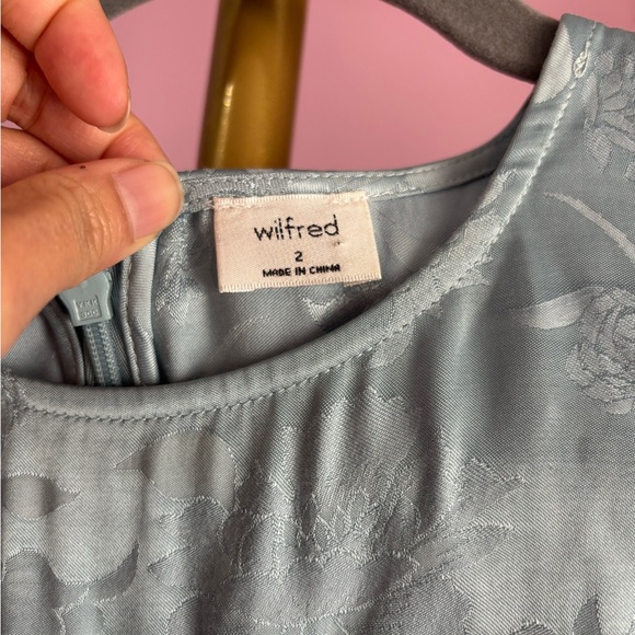 Wilfred Light Blue Mini Dress - Picture 7 of 10